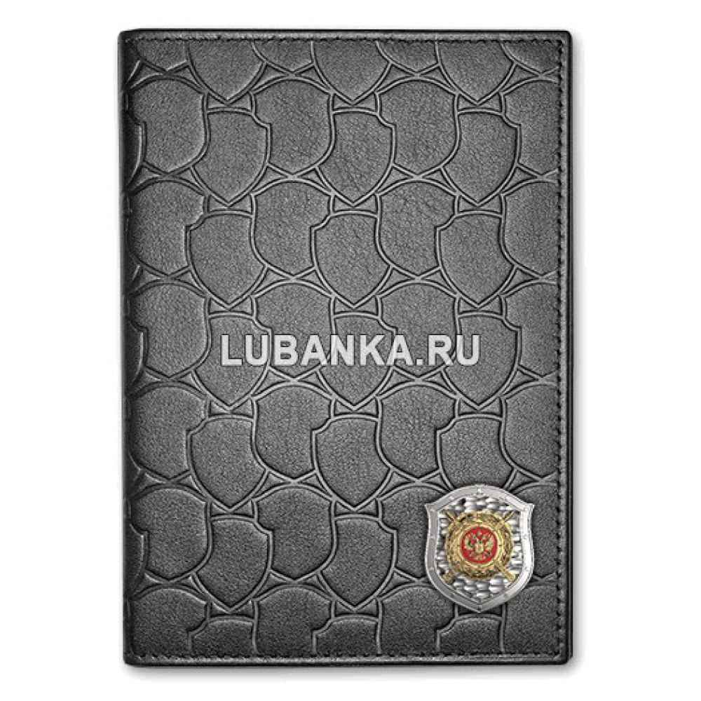 Обложка для автодокументов «МВД» кожа